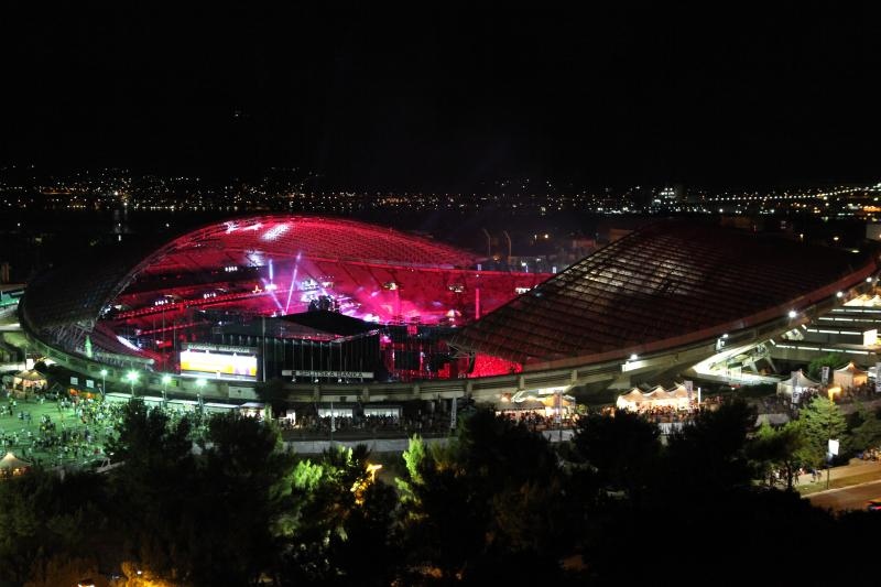 Pogled na stadion Poljud gdje se odrzava Ultra Europe 2015 festival. Photo: Miranda Cikotic/PIXSELL Pogled na stadion Poljud gdje se odrzava Ultra Europe 2015 festival. Photo: Miranda Cikotic/PIXSELL