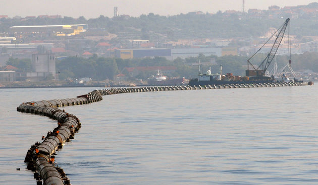 Potopljen podmorski ispust sustava odvodnje Centar