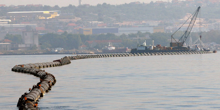 Potopljen podmorski ispust sustava odvodnje Centar Potopljen podmorski ispust sustava odvodnje Centar