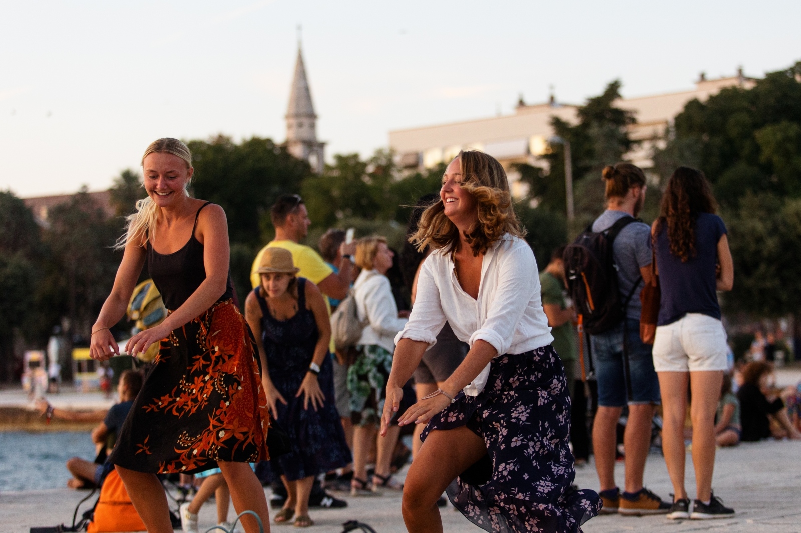 Bablje ljeto u Zadru: Riva je puna turista