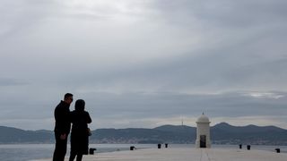 Oblačna nedjelja u Zadru