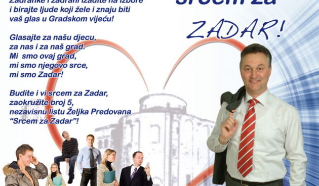 Predovan – Srcem za Zadar!