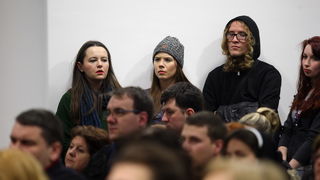 Zadar, 020213.
Samostan Skolskih sestara franjevki u Arbanasima.
Nakon Zagreba, kontroverzna znanstvenica Judith Reisman predavanje na temu spolnog odgoja veceras je odrzala i u Zadru.
Na fotografiji: detalj sa predavanja.
Foto: Jure Miskovic / CROPIX Zadar, 020213.
Samostan Skolskih sestara franjevki u Arbanasima.
Nakon Zagreba, kontroverzna znanstvenica Judith Reisman predavanje na temu spolnog odgoja veceras je odrzala i u Zadru.
Na fotografiji: detalj sa predavanja.
Foto: Jure Miskovic / CROPIX