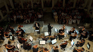 Orchestra Mitteleuropea u klaustru crkve Sv. Frane, Foto: Leo Banić