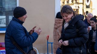 Vidović Krišto na Narodnom trgu prikuplja potpise za predsjedničku kandidaturu