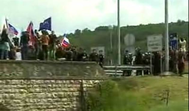 Dragonja – izgred (Foto: Barkun.hr)