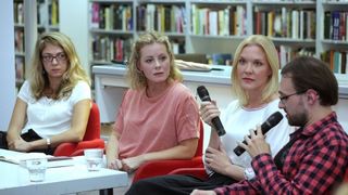 Zagreb: Ivana Bodrožić i finska autorica Johanna Holmstrom na Festivalu svjetske književnosti Zagreb: Ivana Bodrožić i finska autorica Johanna Holmstrom na Festivalu svjetske književnosti