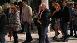 Cvjetnica 20. ožujka 2016: Nakon blagoslova maslinovih grančica, nadbisku Želimir Puljić predvodio je procesiju do katedrale sv. Stošije gdje je služio misno slavlje na kojem se pjevala Muka našeg Gospodina Cvjetnica 20. ožujka 2016: Nakon blagoslova maslinovih grančica, nadbisku Želimir Puljić predvodio je procesiju do katedrale sv. Stošije gdje je služio misno slavlje na kojem se pjevala Muka našeg Gospodina