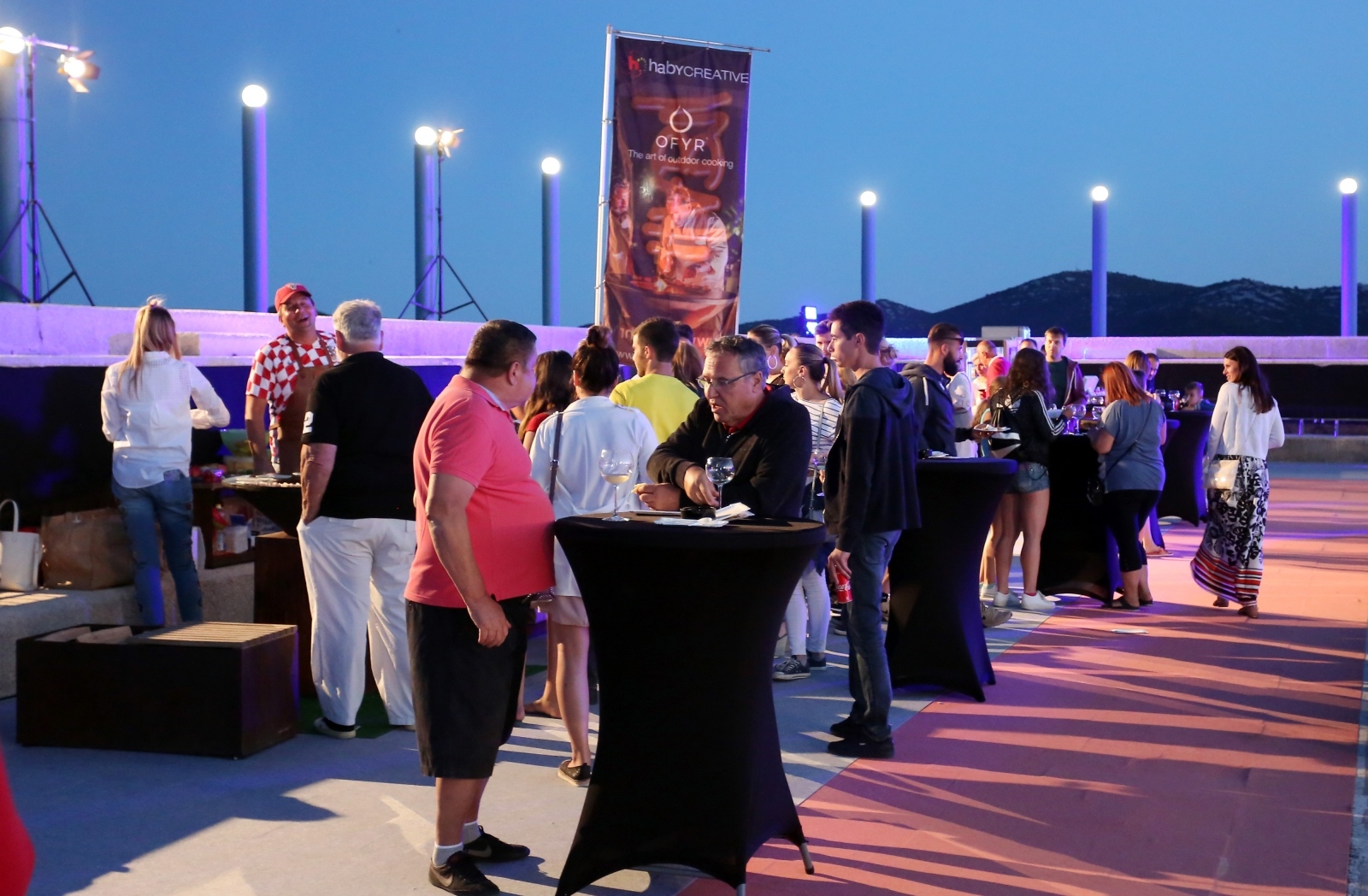 Druga večer manifestacije Gastro Biograd 2018.