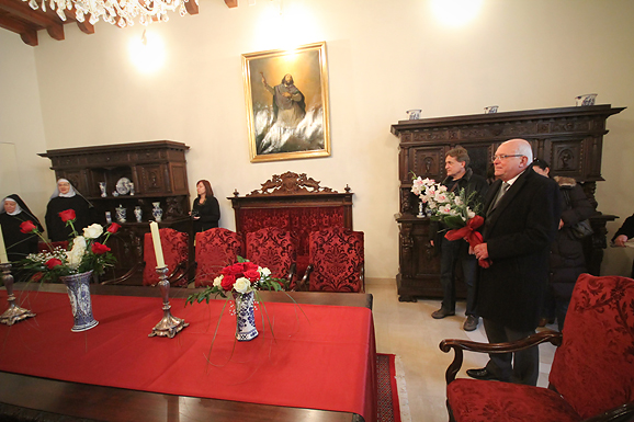 Gradonačelnik sa suradnicima u posjeti Benediktinskom samostanu