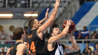 Dvorana Krešimir Ćosić, Zadar – 2. kolo A-1 muške lige, KK Zadar – GKK Šibenik 80-76. Photo: Dino Stanin/PIXSELL Dvorana Krešimir Ćosić, Zadar – 2. kolo A-1 muške lige, KK Zadar – GKK Šibenik 80-76. Photo: Dino Stanin/PIXSELL