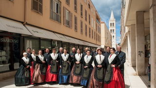 Predstavljanje zadarske pučke nošnje, Foto: Željko Karavida