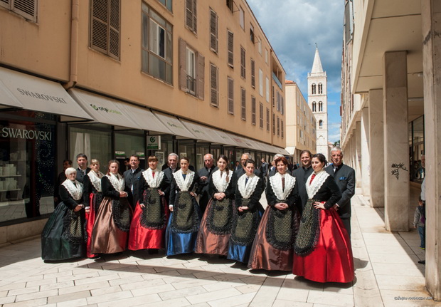 Predstavljanje zadarske pučke nošnje, Foto: Željko Karavida