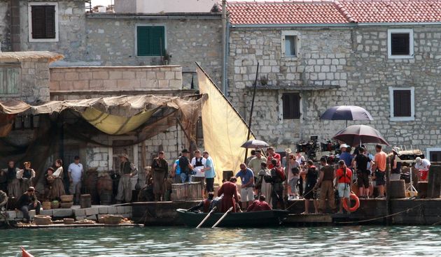 Snimanje popularne serije Igra prijestolja.