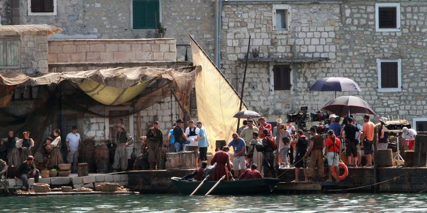 Snimanje popularne serije Igra prijestolja.