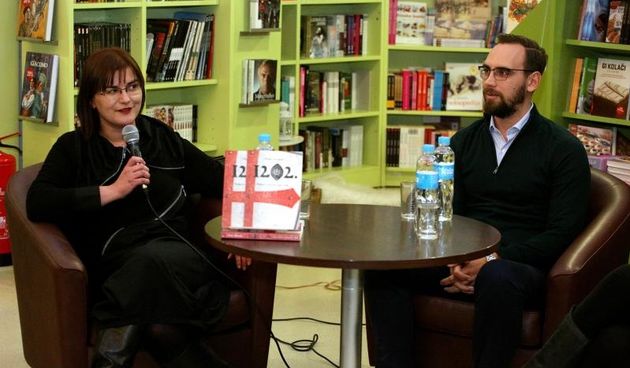 U zagrebačkom Algoritam MK Megastoreu predstavljen roman “1202.” Frane Herenda