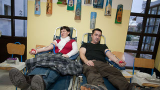 Akcija dobrovoljnog darivanja krvi DDK Bibinje, Foto: Leo Banic Akcija dobrovoljnog darivanja krvi DDK Bibinje, Foto: Leo Banic