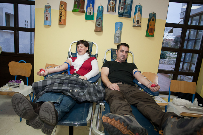 Akcija dobrovoljnog darivanja krvi DDK Bibinje, Foto: Leo Banic Akcija dobrovoljnog darivanja krvi DDK Bibinje, Foto: Leo Banic