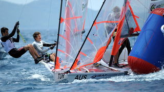 Zadar, 140711.
ISAF svjetsko juniorsko prvenstvo
Zadar 2011, 07.-15. srpanj 2011.
Osmi je dan svjetskog prvenstva u jedrenju koje se odrzava u organizaciji jedrlicarskog kluba Uskok. Danasnji dan obiljezio je jak vjetar s juga sto je napokon omogucilo j Zadar, 140711.
ISAF svjetsko juniorsko prvenstvo
Zadar 2011, 07.-15. srpanj 2011.
Osmi je dan svjetskog prvenstva u jedrenju koje se odrzava u organizaciji jedrlicarskog kluba Uskok. Danasnji dan obiljezio je jak vjetar s juga sto je napokon omogucilo j