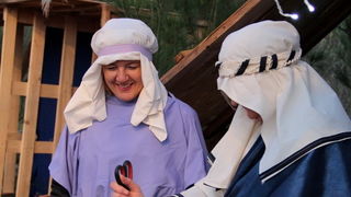 U Diklu kod bunara upriličene žive jaslice U Diklu kod bunara upriličene žive jaslice