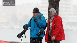 Snježni đir po gradu, četvrtak 1. ožujka 2018.