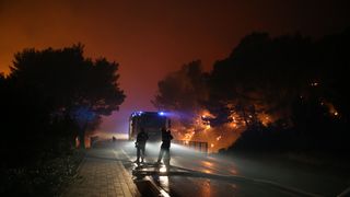 Požar u Tučepima Požar u Tučepima