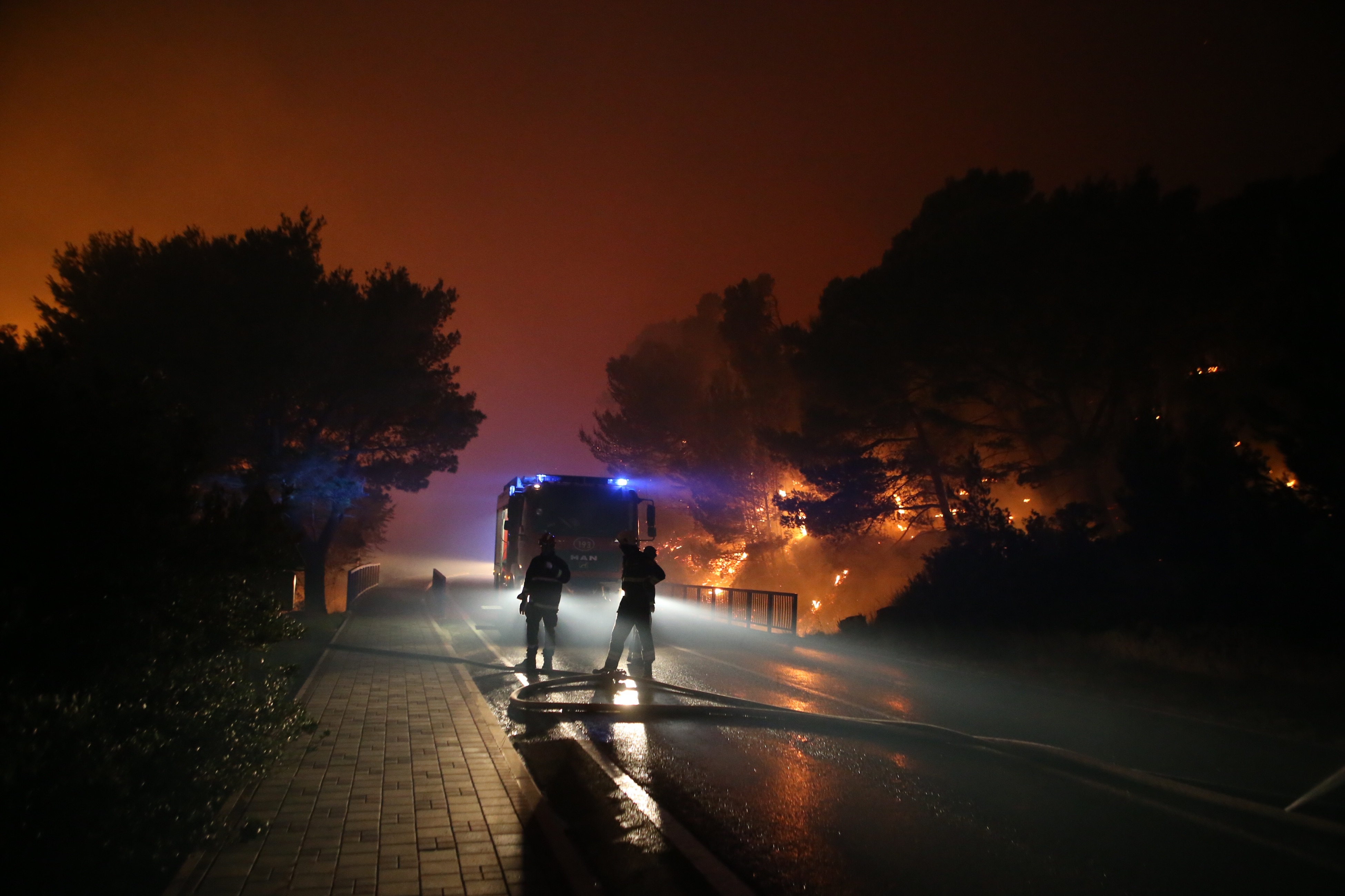 Požar u Tučepima Požar u Tučepima
