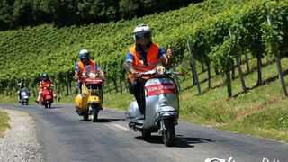Vespa klub Zadar u Austriji, foto-klub Scooterie Liebnitz