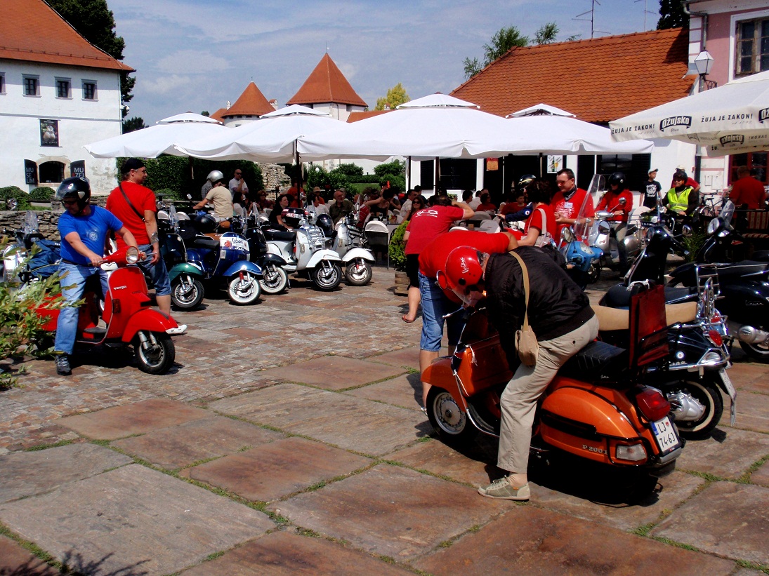 Prvi vespa susret u Varaždinu, od 17. do 19. lipnja 2011.