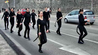 Karnevalska povorka 2012, Foto: Leonard Kvarantan Karnevalska povorka 2012, Foto: Leonard Kvarantan