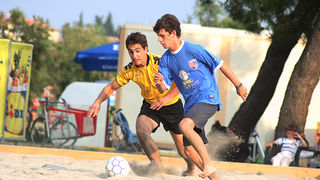 Turnir u nogometu na pijesku na Kolovarama (foto:Saša Čuka)