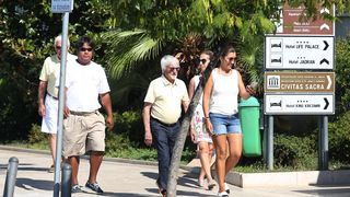 Bernie Ecclestone i Fabiana Flosi u Šibeniku