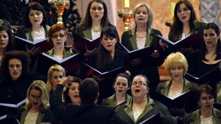 Obljetnički koncert HPGD Zoranić u katedrali, foto: I. Perinčić