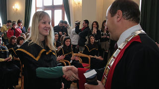 Promocija diplomiranih studenata, 7. ožujka 2009. (foto: Marin Gospić)