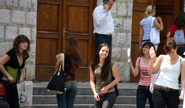 Đir po gradu, 9. lipnja 2008., mladi, gimnazija, škola