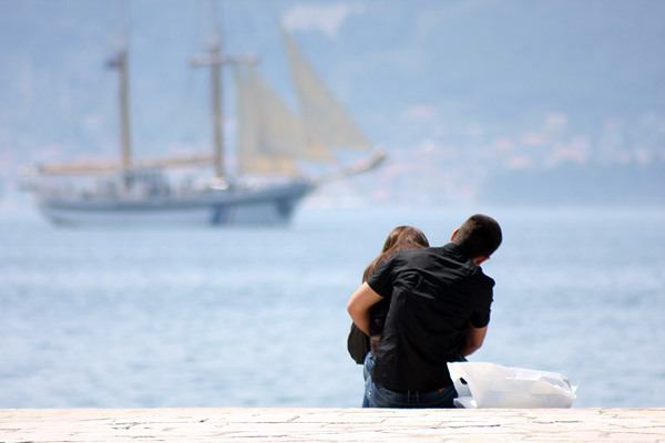 Uplovljavanje školskog broda “Kraljica mora” (Foto:Saša Čuka)