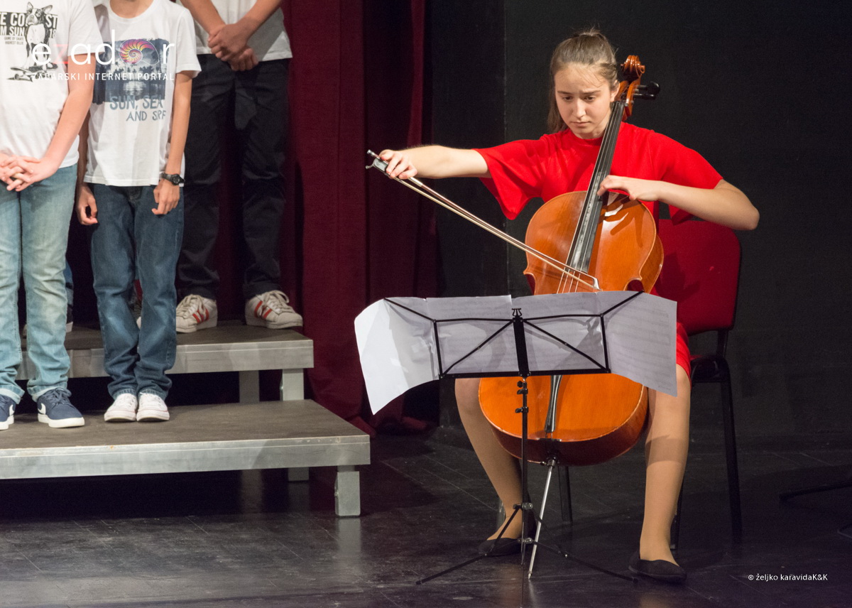 HNK Zadar: Godišnji koncert učenika glazbenog odjela Glazbene škole Blagoje Bersa