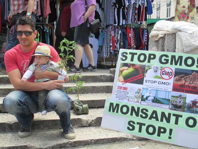 Prosvjed protiv Monstanta u Zadru