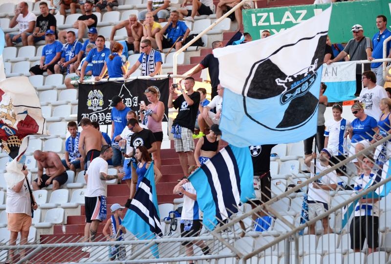 Stadion Poljud, Split – Uzvratna utakmica doigravanja za Europsku ligu, HNK Hajduk – FC Slovan Liberec 0-1. Photo: PIXSELL