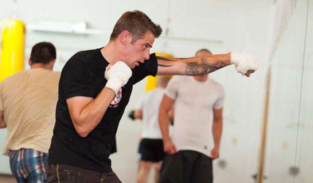 Prvi trening u novom boksačkom klubu Bandits (foto: Ivan Toman)