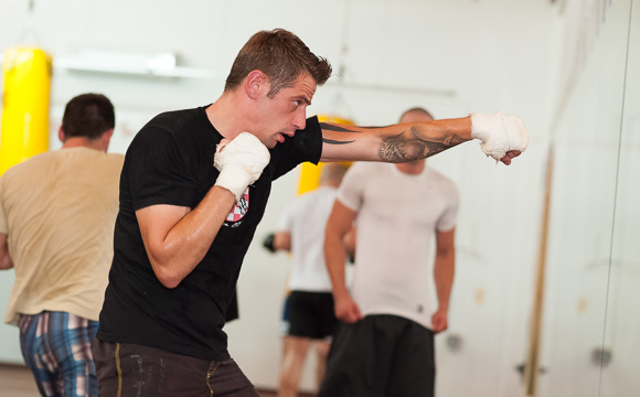 Prvi trening u novom boksačkom klubu Bandits (foto: Ivan Toman) Prvi trening u novom boksačkom klubu Bandits (foto: Ivan Toman)