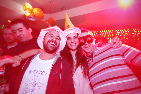 Halloween  party u Q baru (foto:Saša Čuka)