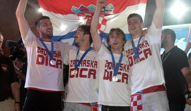 Zadrani na Forumu priredili spektakularan doček za svoje Vatrene