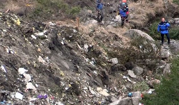 Mjesto pada zrakoplova, Germanwings, foto: www.usatoday.com