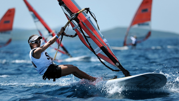 Zadar, 080711.
Svjetsko juniorsko prvenstvo u jedrenju 07.-15.srpnja 2011.
ISAF 2011.
U organizaciji jedrlicarskog kluba Uskok iz Zadra odrzava se svjetsko juniorsko prvenstvo u jedrenju za klase SL 16, 420, 29er, Laser i RS-X. Na prvenstvu se natjece 350 Zadar, 080711.
Svjetsko juniorsko prvenstvo u jedrenju 07.-15.srpnja 2011.
ISAF 2011.
U organizaciji jedrlicarskog kluba Uskok iz Zadra odrzava se svjetsko juniorsko prvenstvo u jedrenju za klase SL 16, 420, 29er, Laser i RS-X. Na prvenstvu se natjece 350