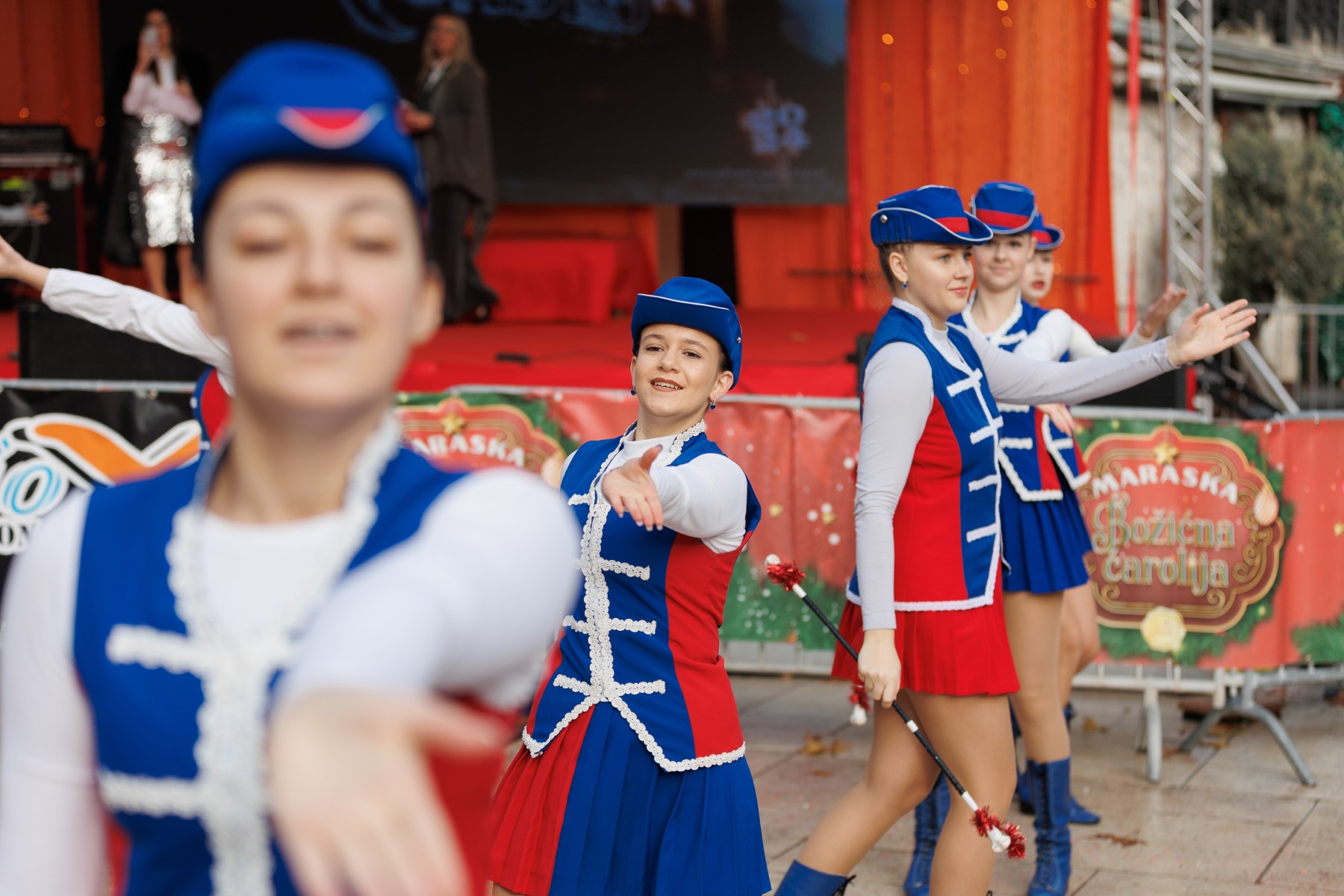 Defile mažoret plesa @ Advent u Zadru Defile mažoret plesa @ Advent u Zadru