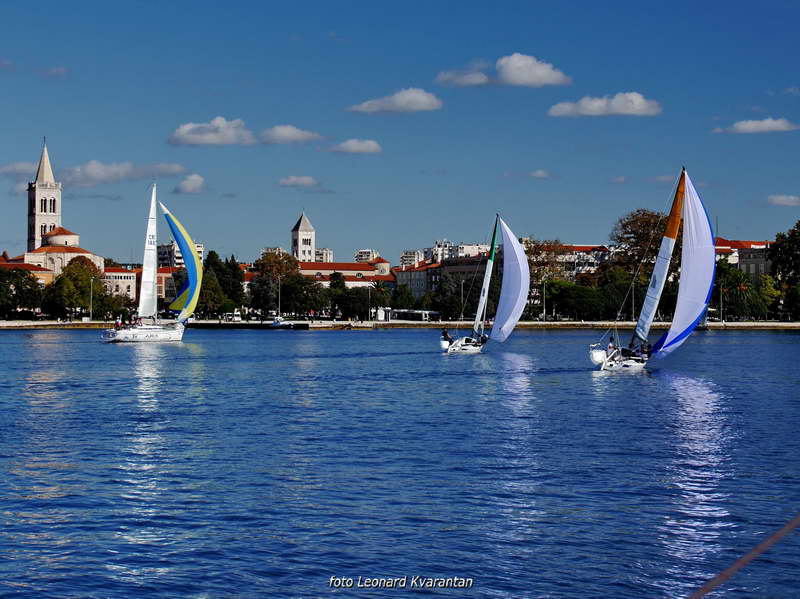 Zadarska Koka 2016. gledana s mora. Foto: Leonard Kvarantan Zadarska Koka 2016. gledana s mora. Foto: Leonard Kvarantan