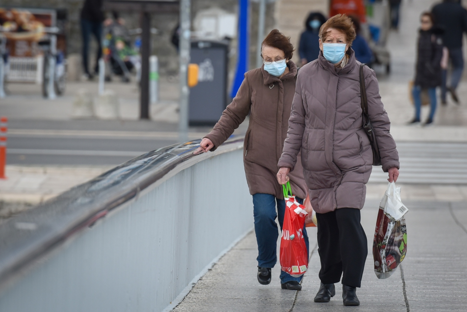 Olujno jugo u Zadru, 5. prosinca 2020.