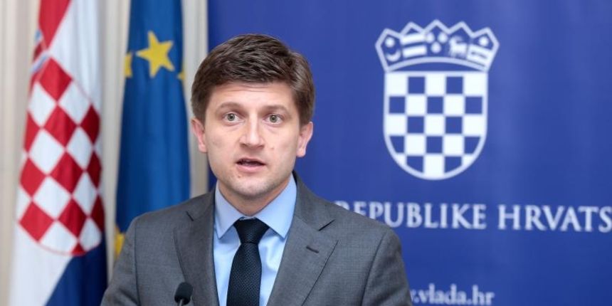 Ministar financija Zdravko Marić.  Photo: Patrik Macek/PIXSELL