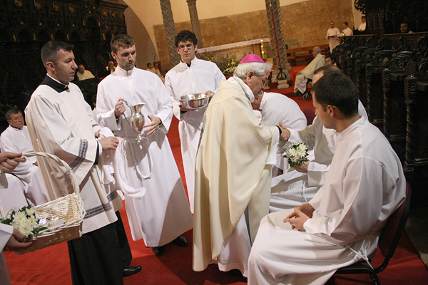 Veliki Četvrtak u katedrali sv. Stošije (Foto:Saša Čuka)